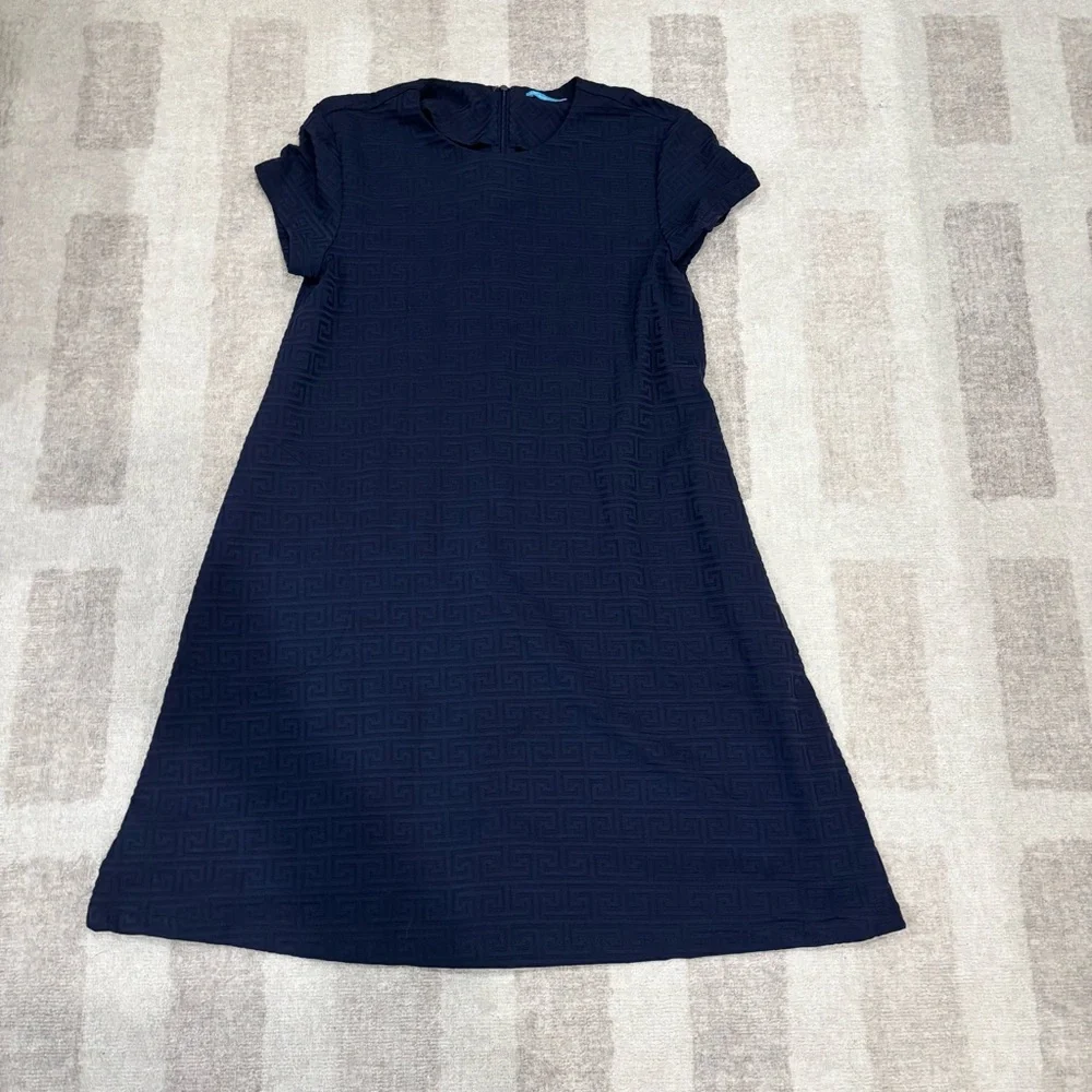 J. McLaughlin Navy Blue Zipper Dress – Size XS - Picture 1 of 4